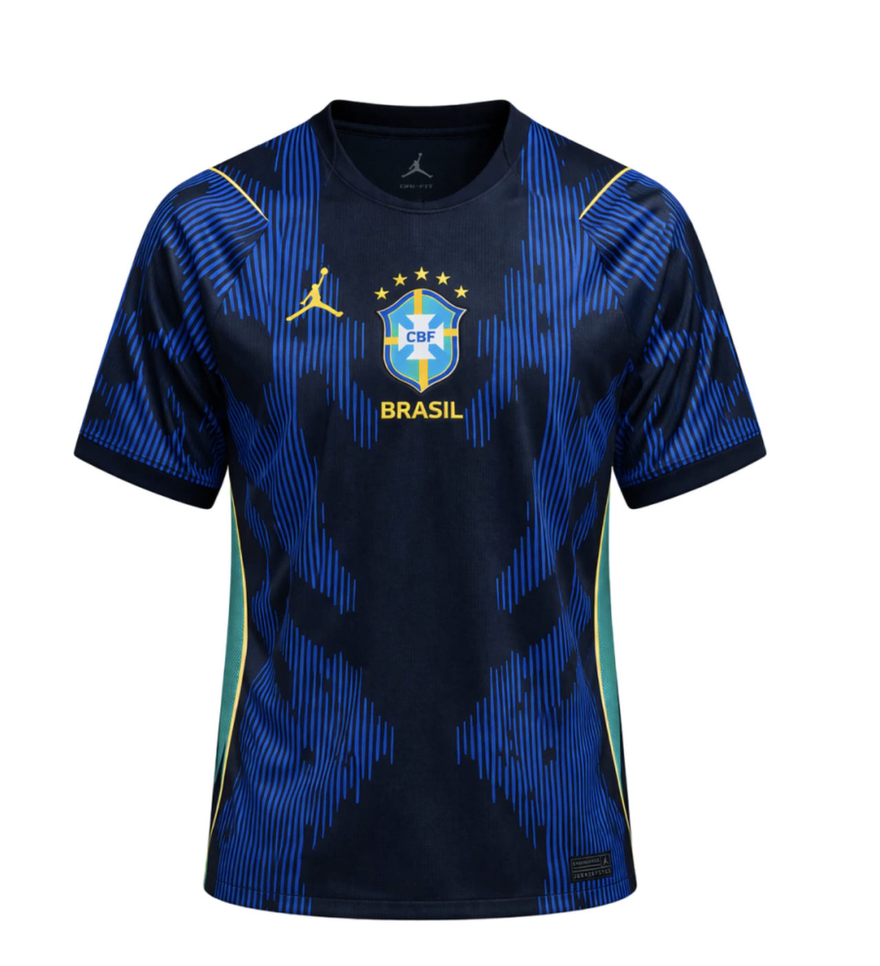 Camisa Brasil Azul 2026 — Frente